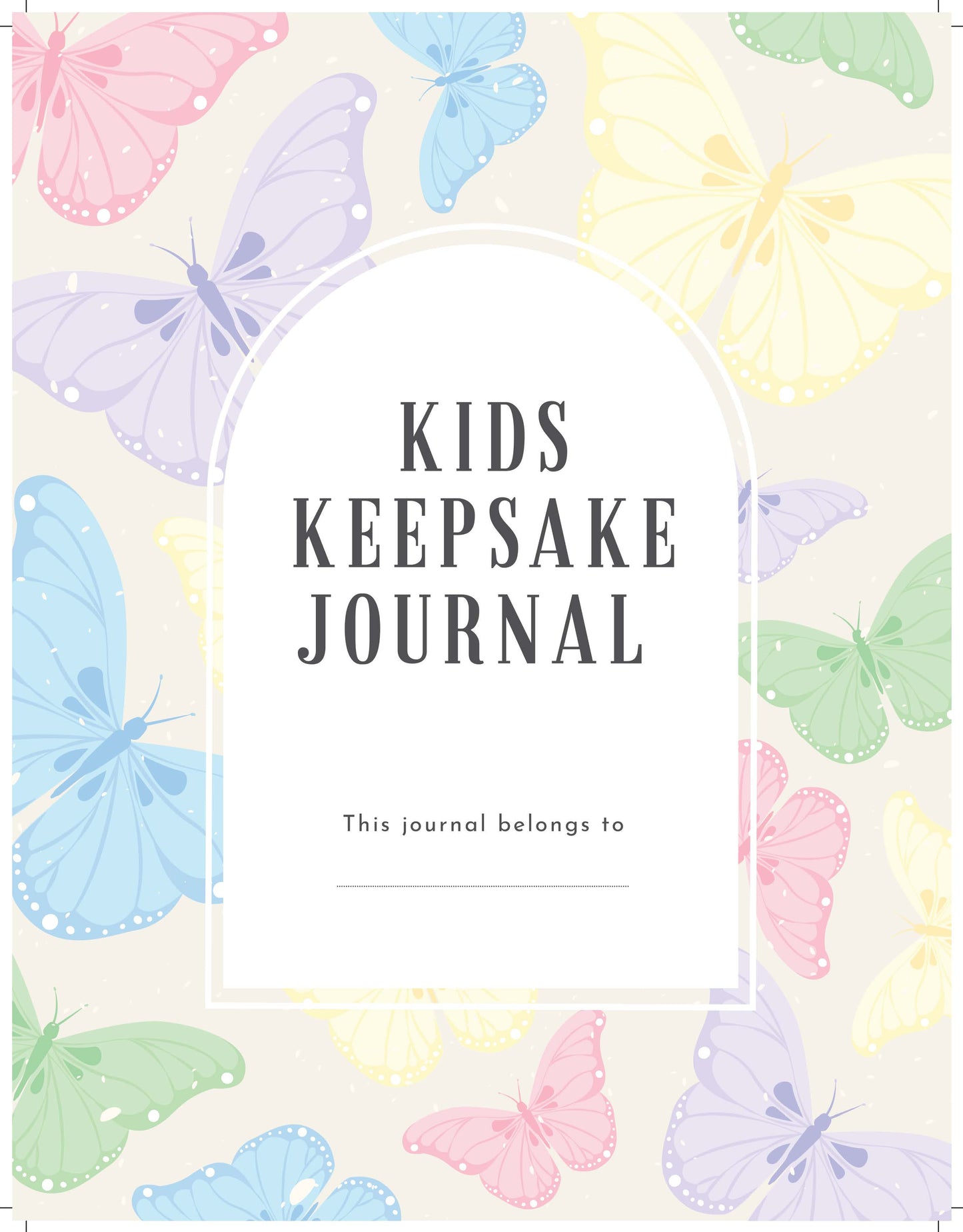 KIDS KEEPSAKE JOURNAL