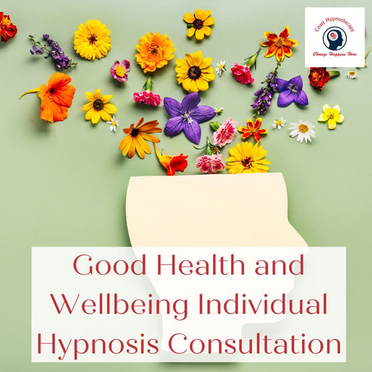 Good Health & Wellbeing Individual Hypnosis Consultation